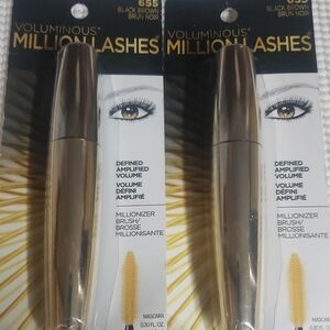 L'Oreal Voluminous Million Lashes Mascara - Black Brown